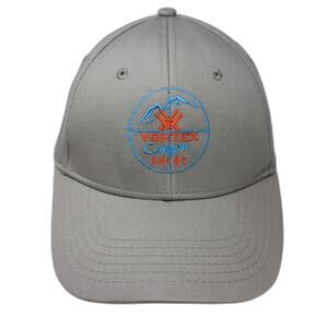 Vortex Baseball Cap Gray One Size Canyon Shoot Embroidered Strapback hat